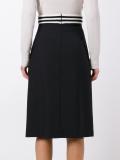 front slit skirt