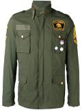multi patch bomber jacket 