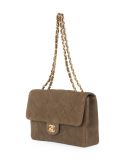 double chain shoulder bag
