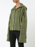 patchwork hoodie