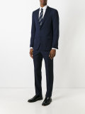 notched lapel two-piece suit