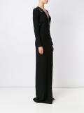 deep plunge neck dress