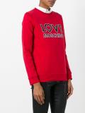 logo print sweatshirt