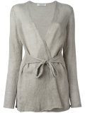 waist tie cardigan