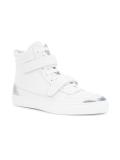 double strap hi-top sneakers