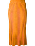 knitted pleated skirt 