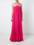 long silk dress