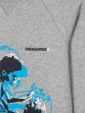 skater print sweatshirt