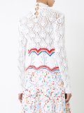 long sleeve crochet top