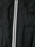 zipped bomber jacket 