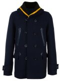 fur collar peacoat