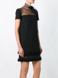 tulle panel dress