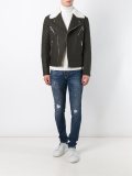 frayed skinny jeans