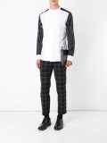 pleated front shirt