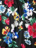 off-shoulders floral blouse
