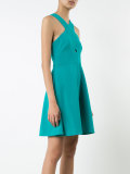 flared trim dress