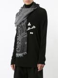 bleach print scarf 