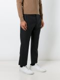 front pleat trousers