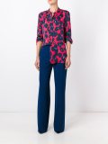 abstract print blouse