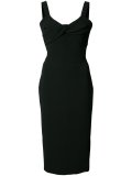 fitted midi dress