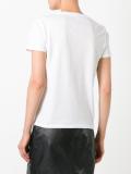 flamingo print T-shirt