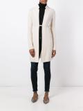 inverted pleat cardigan