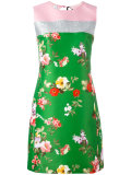 open-back floral dress