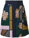 贴花连衣裙