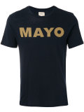 slogan print T-shirt 