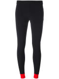 neon hem leggings