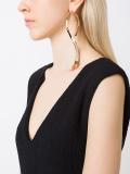 curved earrings