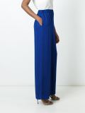 pleated palazzo pants