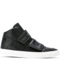 velcro fastening hi-top sneakers