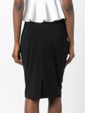 plain fitted skirt