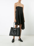NARCISO RODRIGUEZ NR152N GRAPHITE ??? Leather/Fur/Exotic Skins->Calf Leather