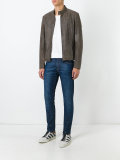 band collar jacket
