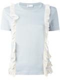 frill detail T-shirt
