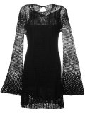 perforated dress