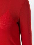 crew neck fine knit top