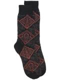 floral print socks