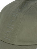 logo print hat 