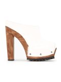 open toe mules