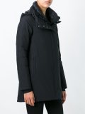 padded zipped coat