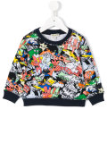 cartoon print sweatshirt 