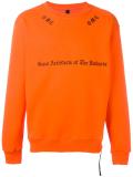 embroidered sweatshirt