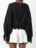 pineapple broderie anglaise top