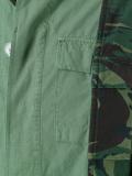 camouflage print cargo jacket
