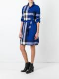 house check shirt dress