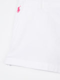 logo embroidered shorts