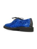 glitter lace-up shoes 